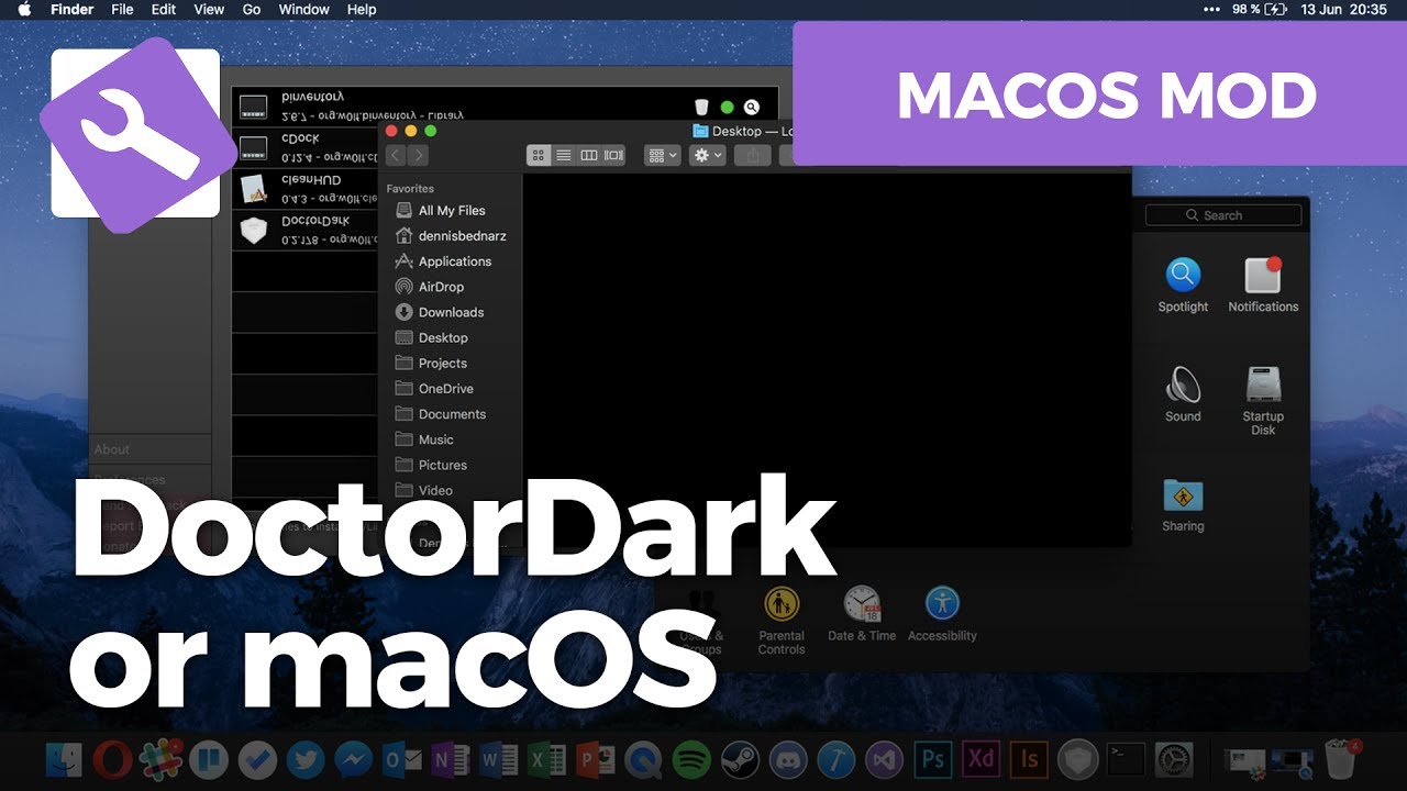 dark mode for mac